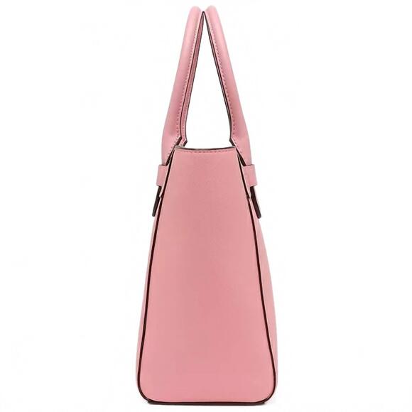 NEW KATE SPADE melanie satchel top handle bag in bright carnation - Picture 4 of 6